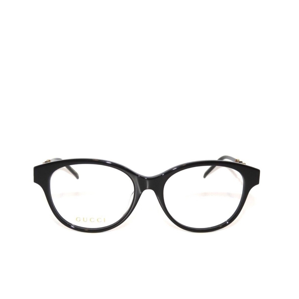 Gucci GG0658OA 0658OA 001 53 Black Gold Eyeglasses 0658 - Picture 2 of 5